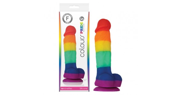 Colours Pride Edition 5 Inch Dildo The Hot Spot