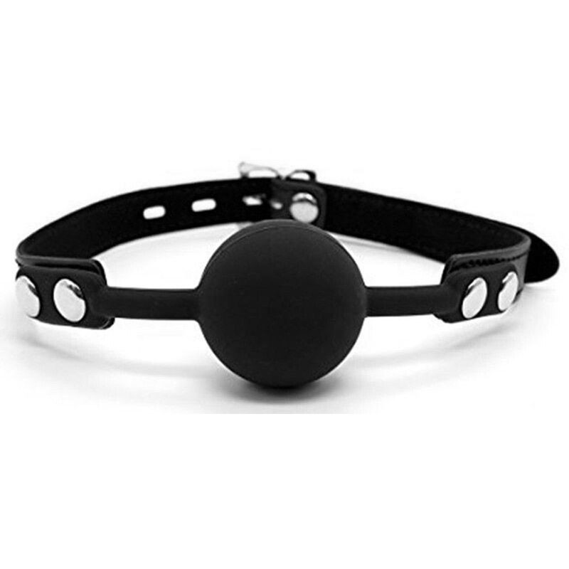 Adora Silicone Ball Gag - Black