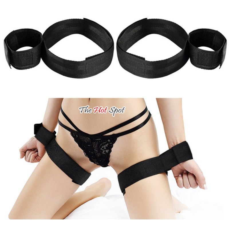 Thigh & Wrist Locker Bondage Restraint