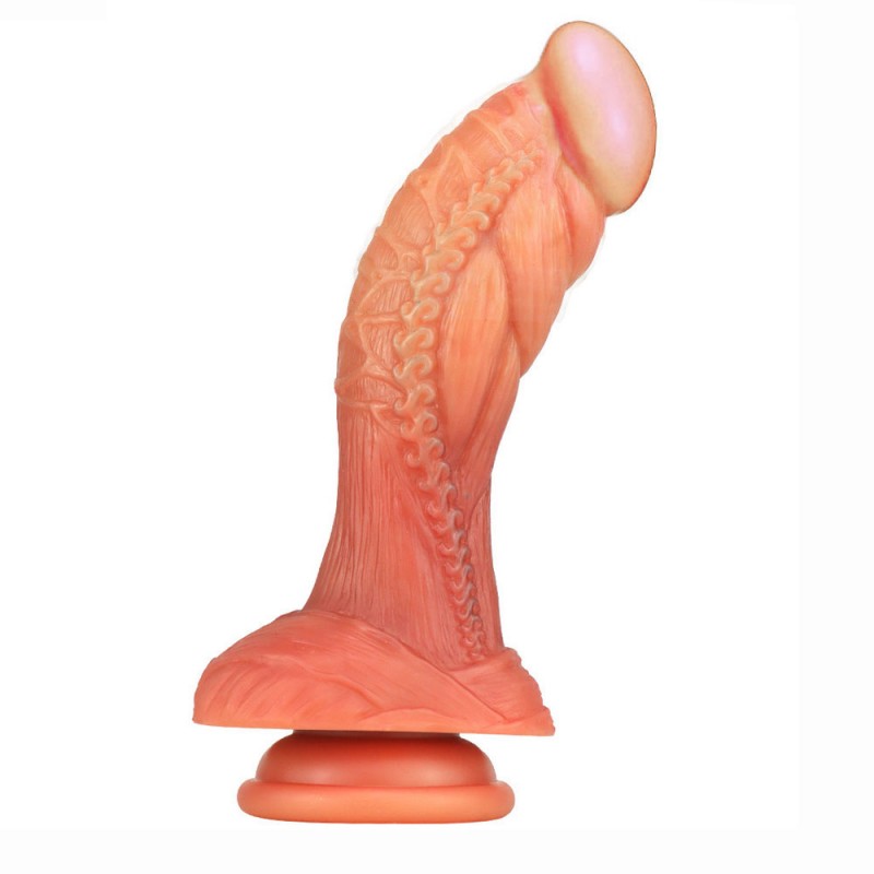 Haku 6" Dragon Dildo - Brown