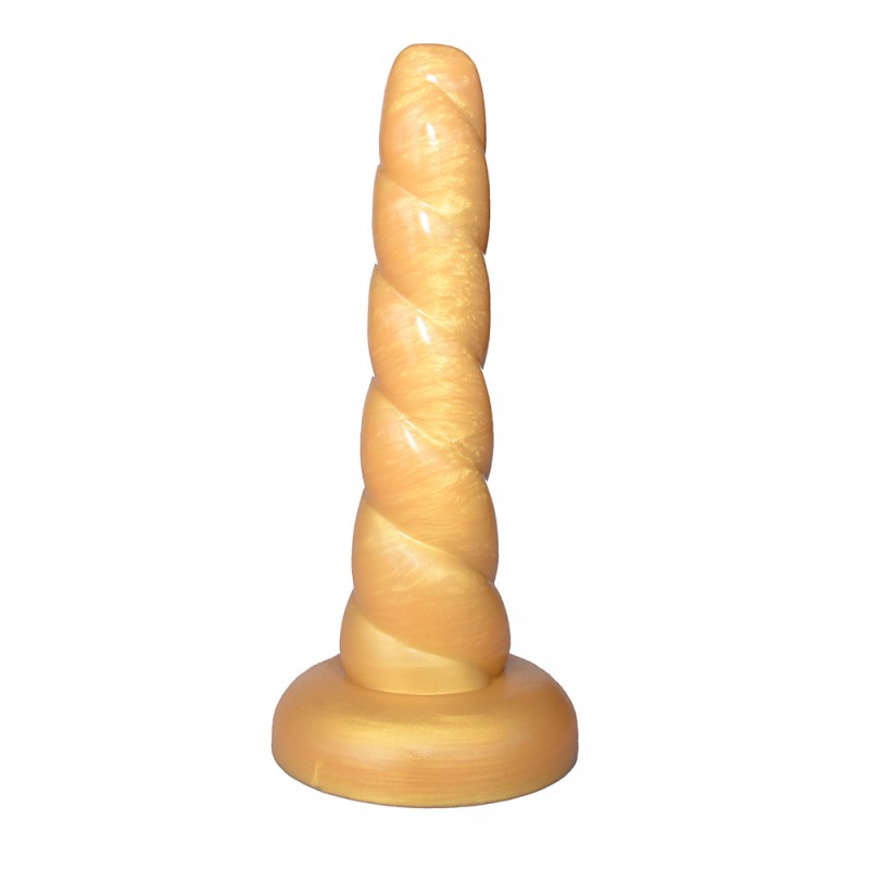 Titanius 7 Inch Unicorn Dildo - Gold