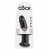 King Cock 9 inch Solid Dildo - Black $82.44