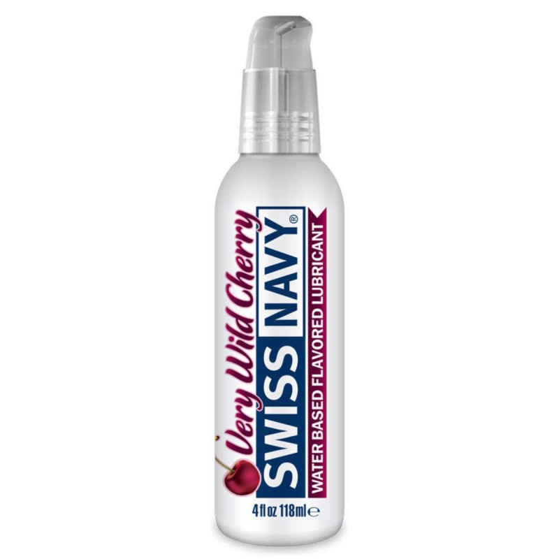 Swiss Navy Very Wild Cherry Flavoured Lubricant - 118ml