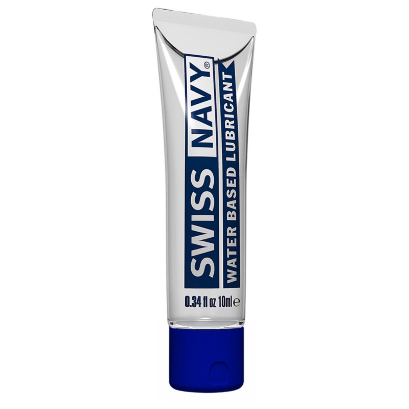 Swiss Navy Water-Based Lubricant - 10ml Tube