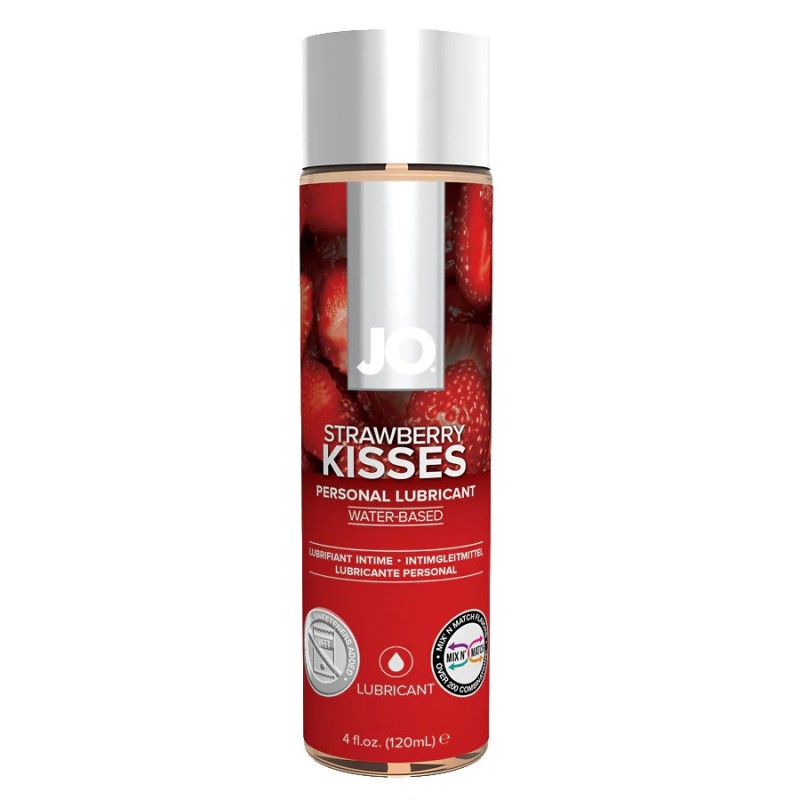 JO H2O Flavoured Lube - Strawberry Kiss 120ml