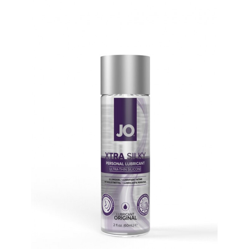 Jo Xtra Silky Ultra-Thin Silicone Lubricant 60ml