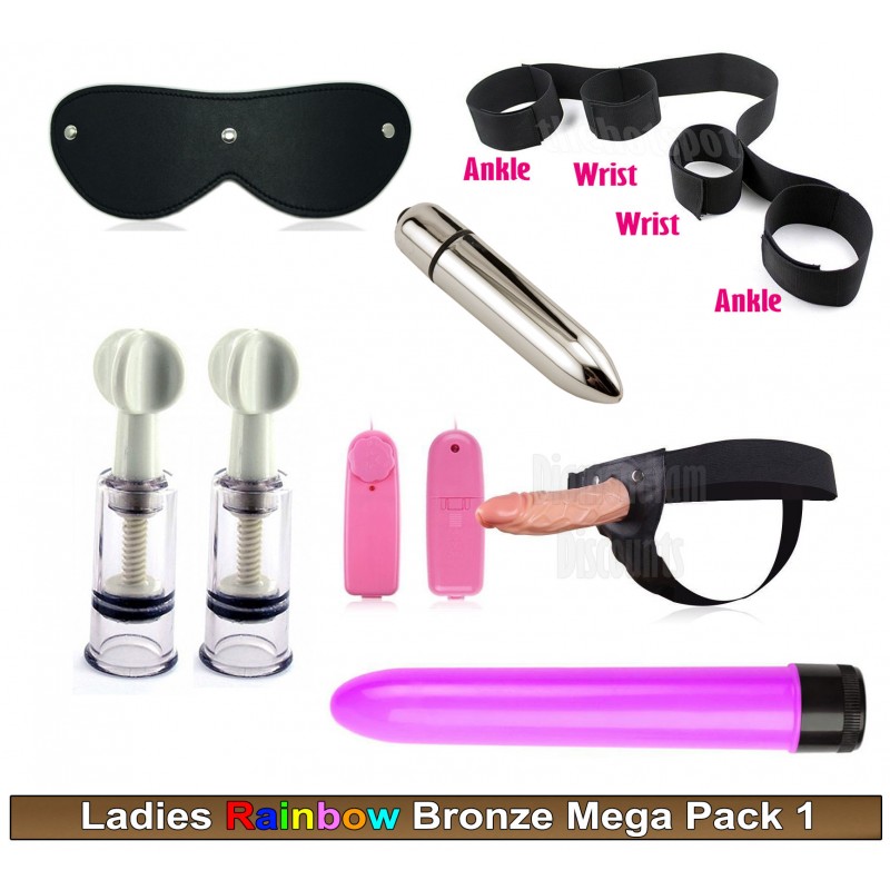 Gay Ladies Couples Bronze Pack 1 Sex Toy Mega Pack