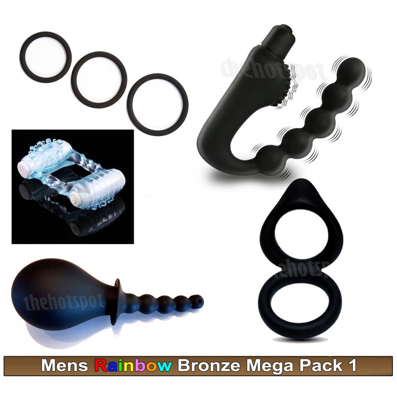 Gay Mens Couples Bronze Pack 1 Sex Toy Mega Pack