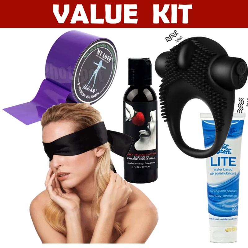  Couples Essential Bedroom Sex Toy Kit
