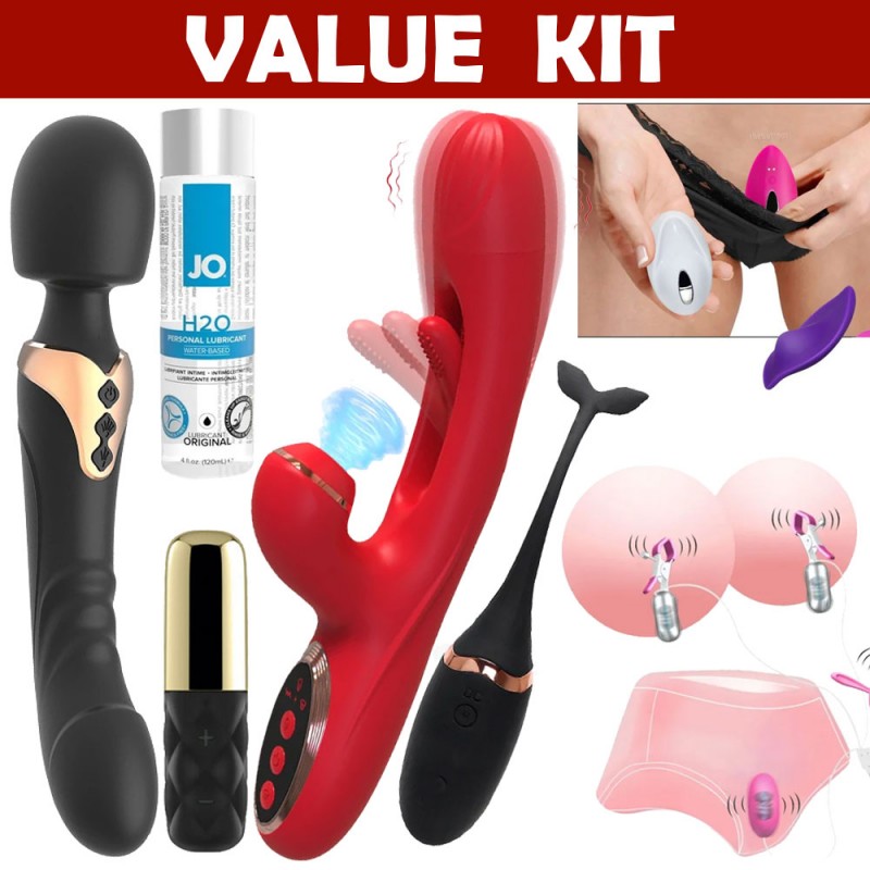  Ladies Sex Toy Kit - Platinum