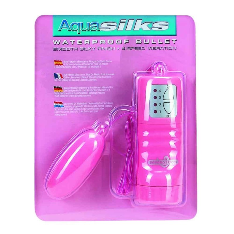 Aquasilks Waterproof Vibrating Bullet