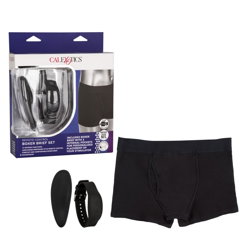 Remote Control Boxer Brief Set - M/L