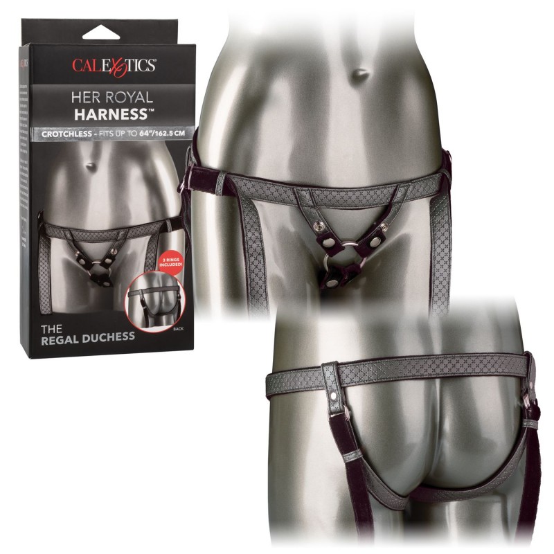 Her Royal Harness The Regal Duchess - Pewter