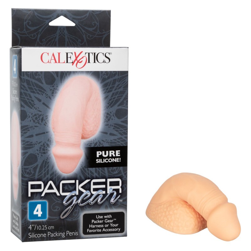 Packer Gear: 4" Silicone Packing Penis - Ivory