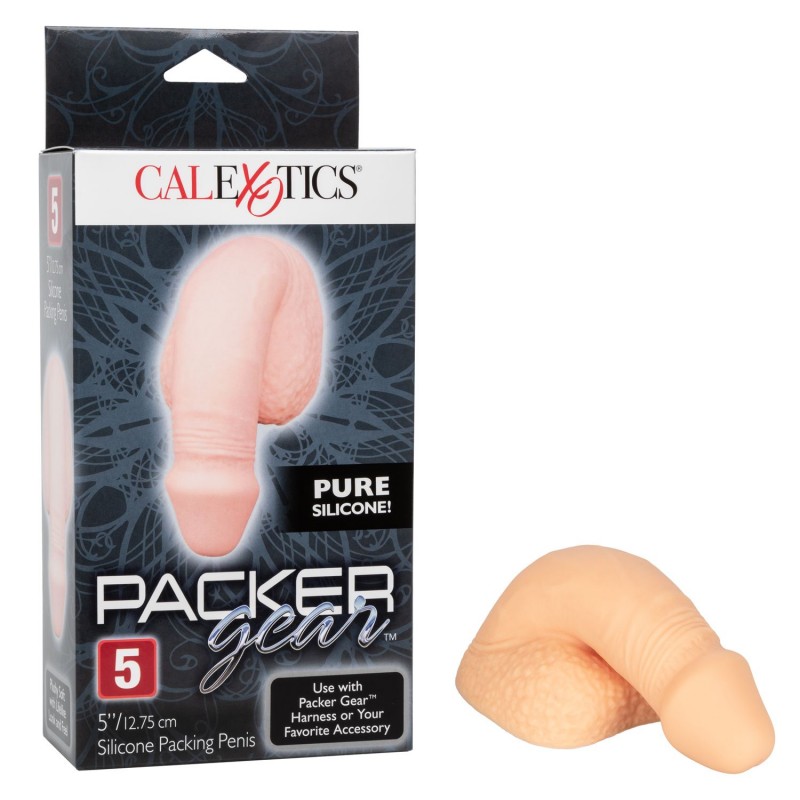 Packer Gear: 5" Silicone Packing Penis - Ivory