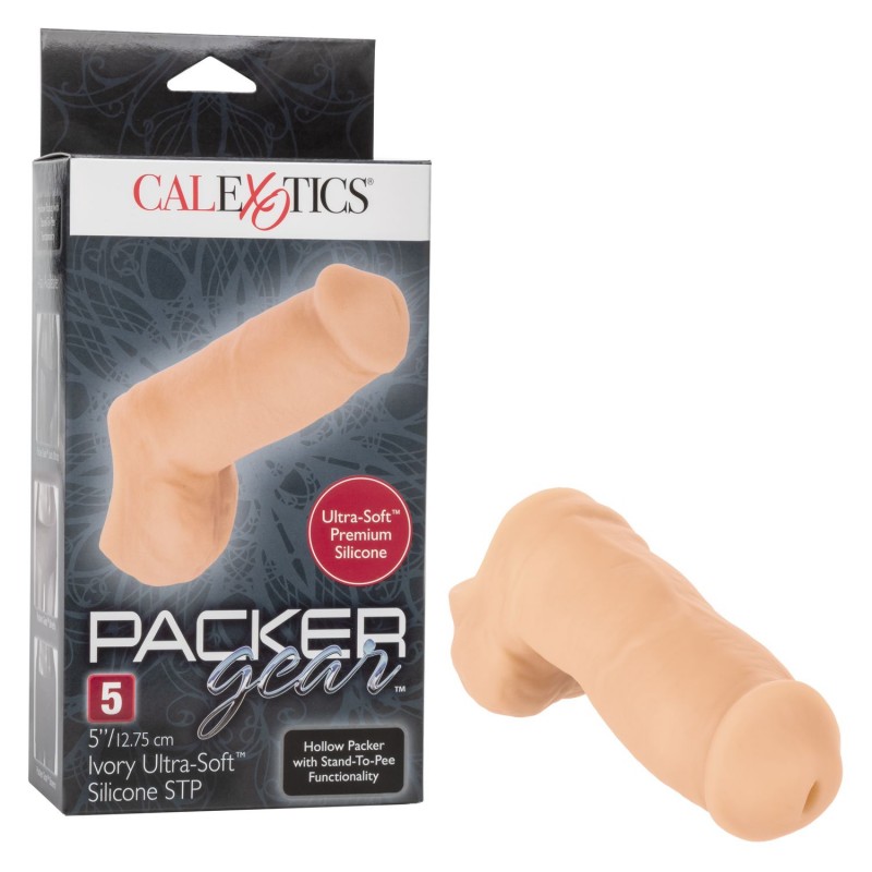 Packer Gear: 5" Ultra-soft Silicone STP - Ivory