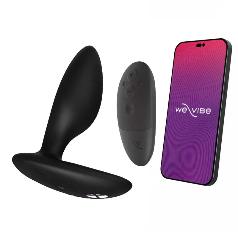 WeVibe Ditto Plus Vibrating Butt Plug - Satin Black