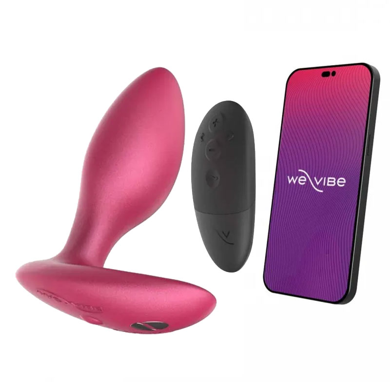 WeVibe Ditto Plus Vibrating Butt Plug - Cosmic Pink