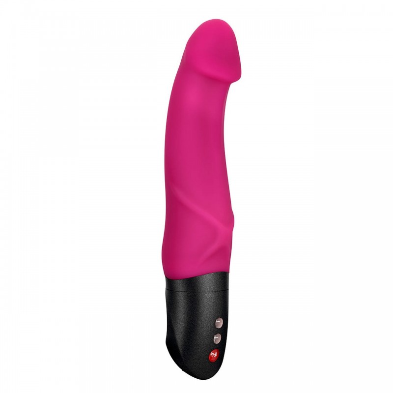 Fun Factory Battery Plus Mr. Boss Hybrid Silicone Vibrator - Blackberry