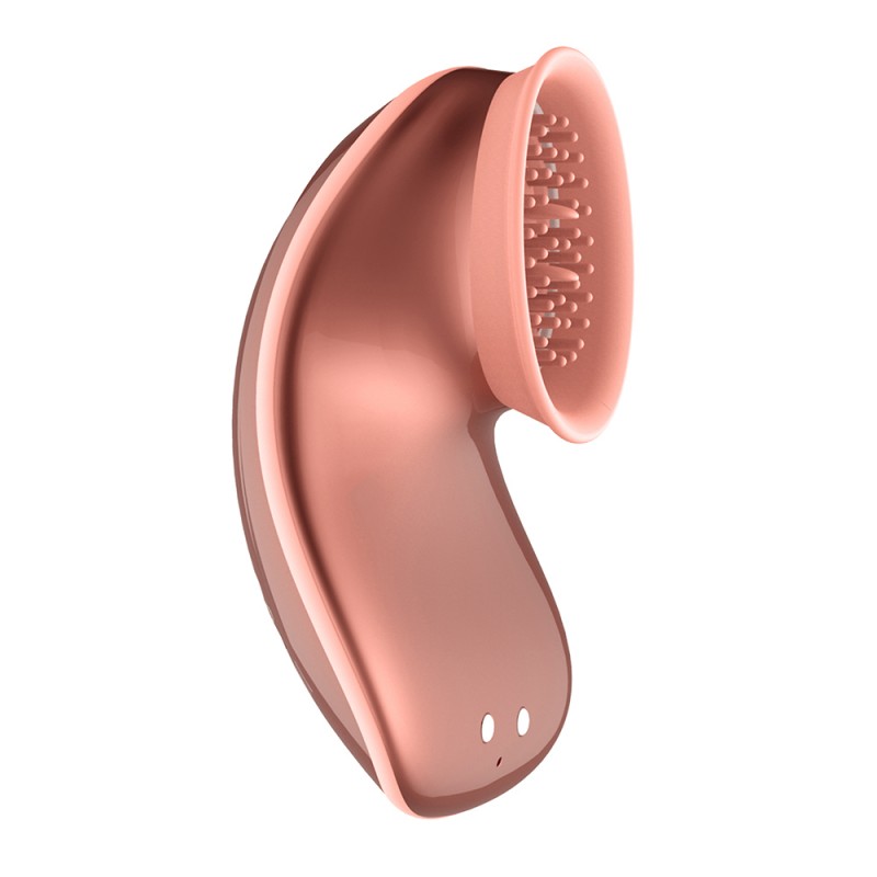 Twitch Hands: Free Suction and Vibration Toy - Rose Gold