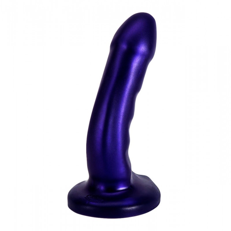 Tantus Curve Super Soft Silicone Dildo - Purple