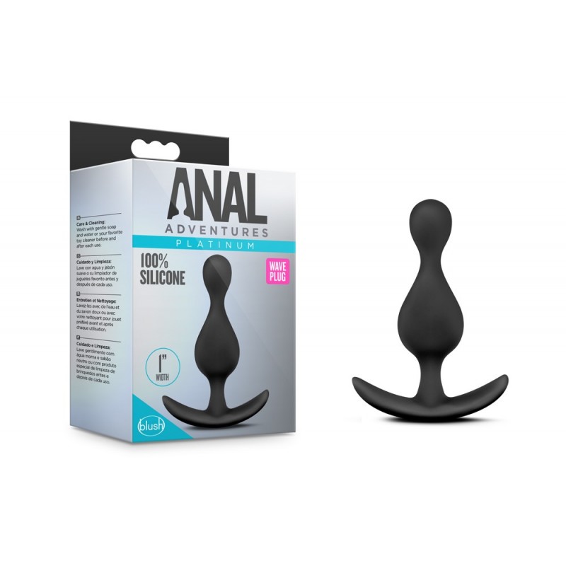 Anal Adventures Platinum - Wave Plug