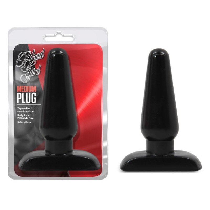 Blush Novelties Hard Steel Anal Plug - Medium