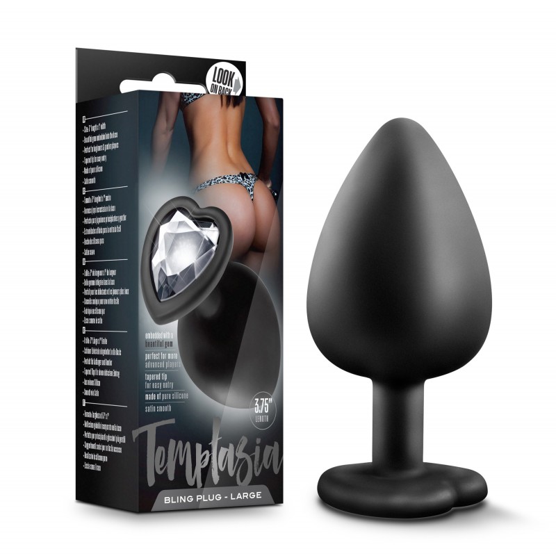 Temptasia Bling Butt Plug - Large