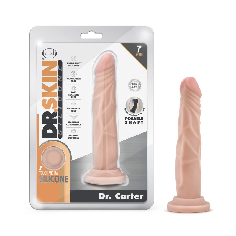 Dr. Skin Silicone Dr. Carter 7'' Dildo