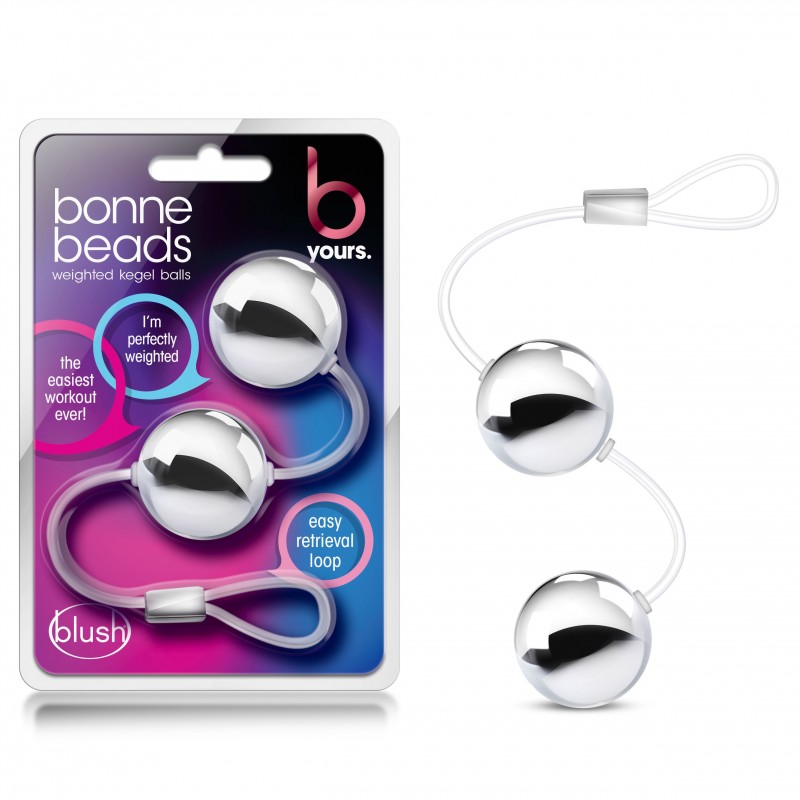 B Yours Bonne Beads Kegel Balls - Silver