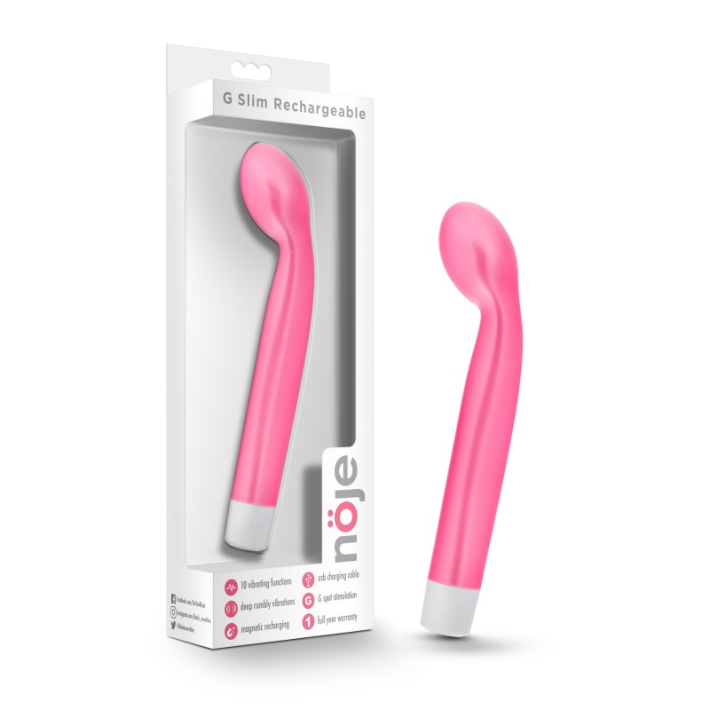 Noje G Slim  Vibrator - Rose