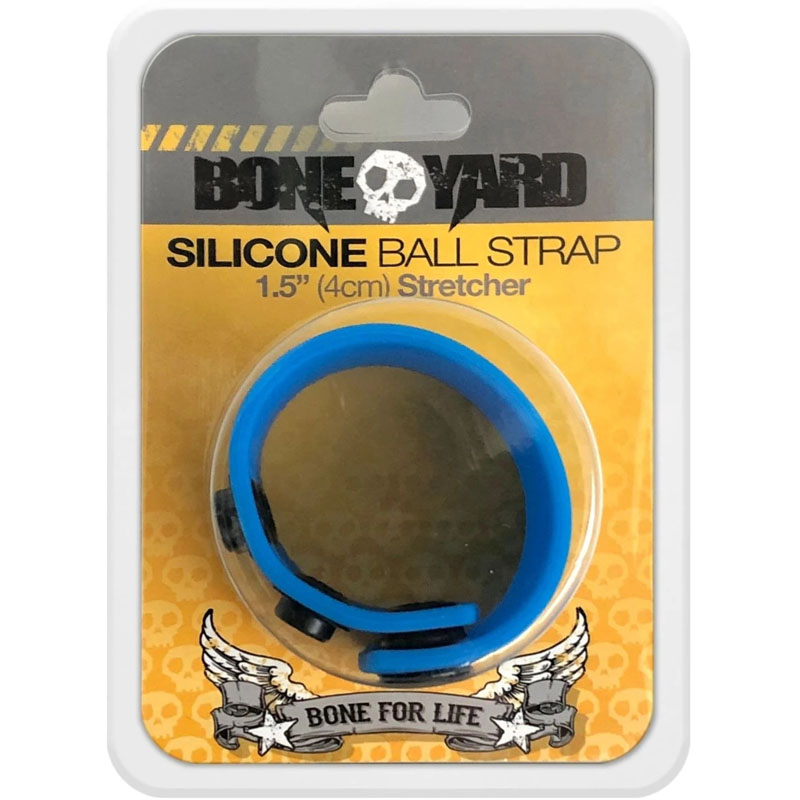 Boneyard Silicone Ball Strap - Blue