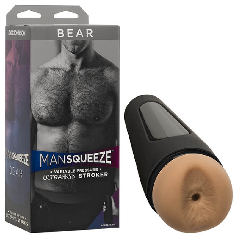 Man Squeeze Ass Stroker - Bear