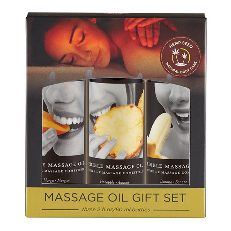 Edible Massage Oil - Tropical Trio
