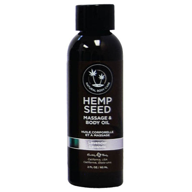 Hemp Seed Massage & Body Oil 59 ml - Lavender