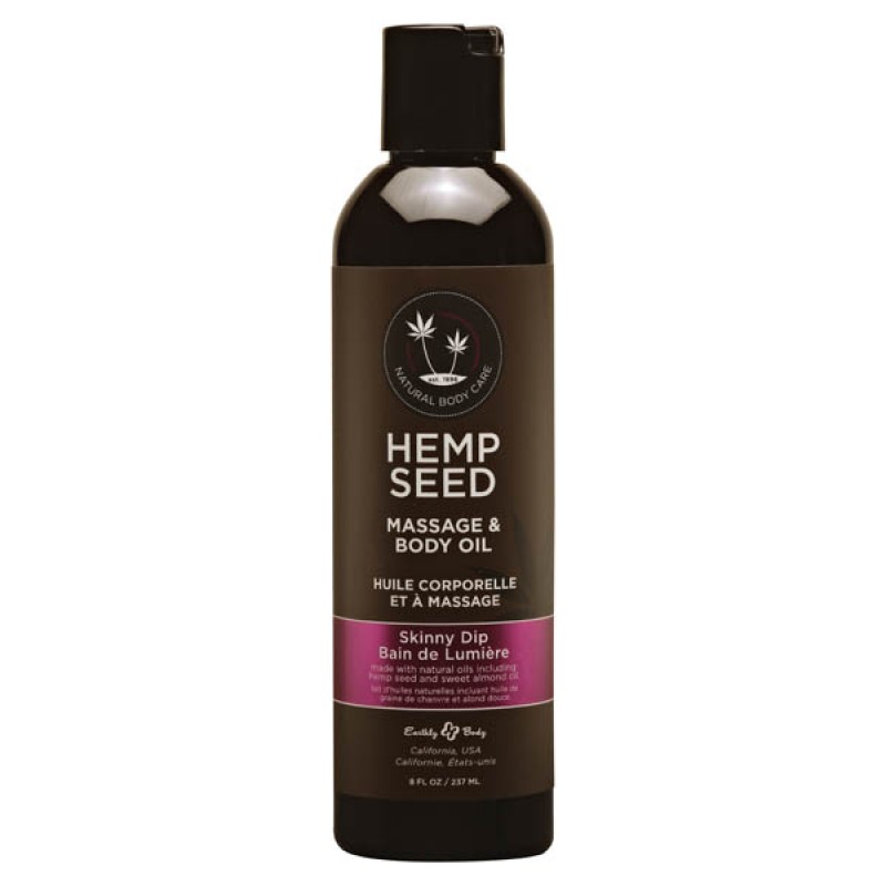 Hemp Seed Massage & Body Oil 237 ml - Skinny Dip