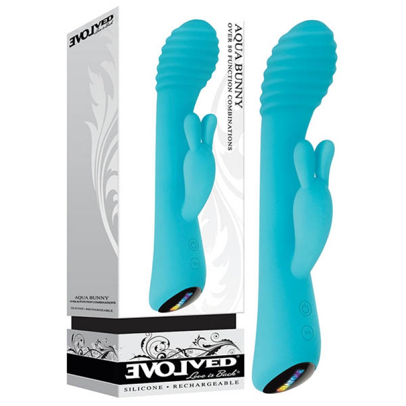 Aqua Bunny Rabbit Vibrator