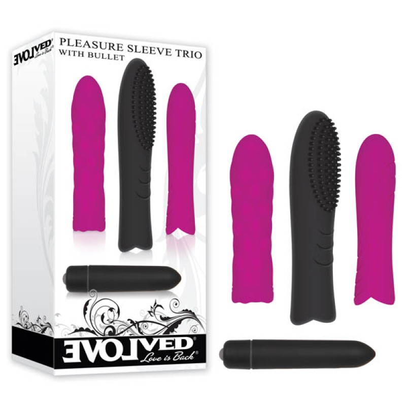 Pleasure Sleeve Trio With Bullet