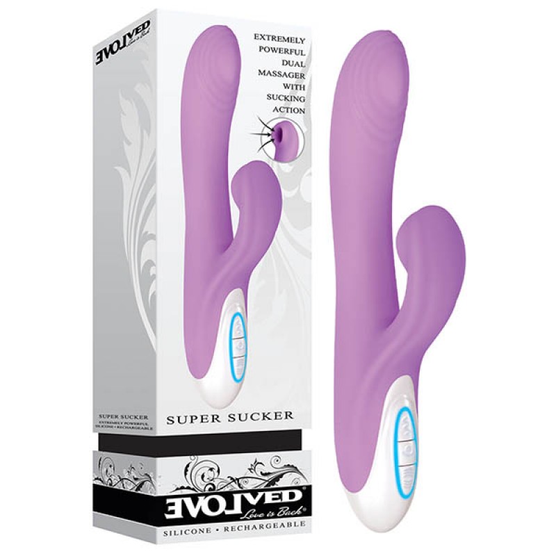 Evolved Super Sucker Rabbit Style G-spot Vibrator