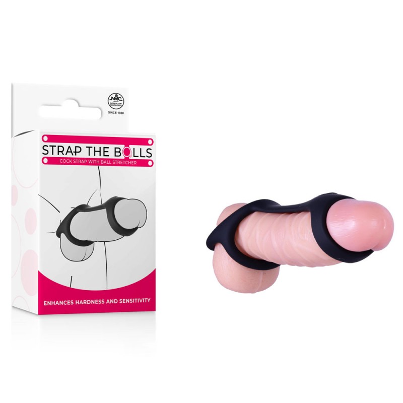 Strap The Balls Cock Strap with Ball Stretcher