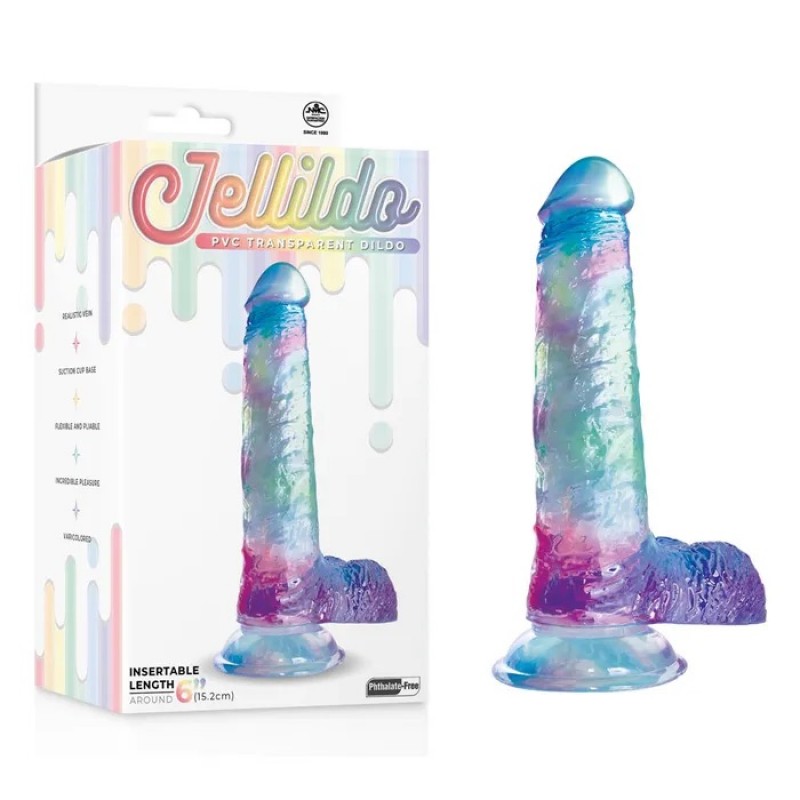 Jellido Jelly Dildo - 6-inch