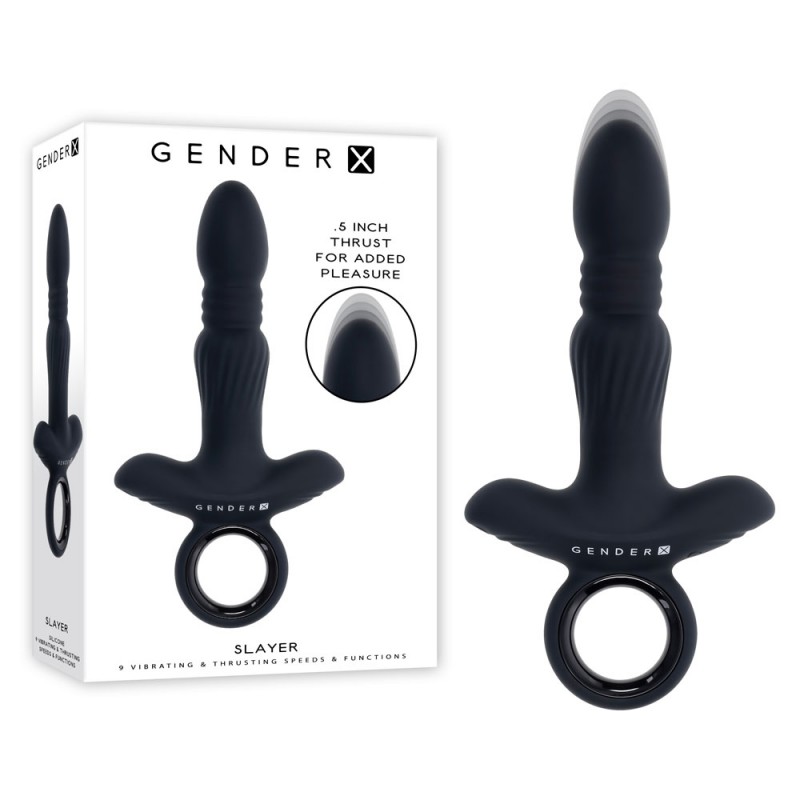 Gender X Slayer Thrusting Butt Plug