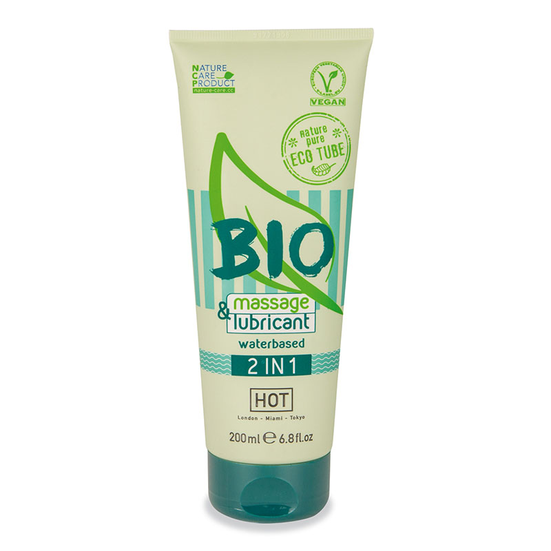 BIO 2in1 by HOT - Massage Gel & Lubricant 200ml