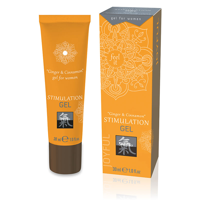 Shiatsu Stimulation Gel 30ml - Ginger & Cinnamon