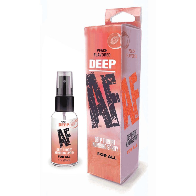 Deep AF Deep Throat Spray 29 ml - Peach