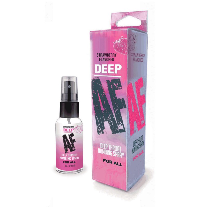 Deep AF Deep Throat Spray 29 ml - Strawberry