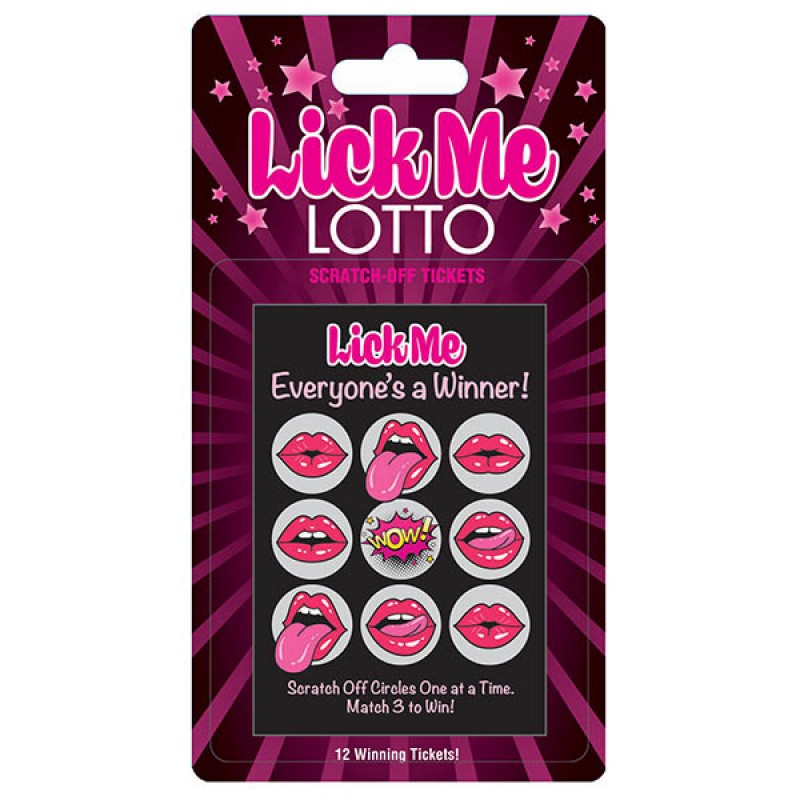 Little Genie Lick Me Lotto Scratcher