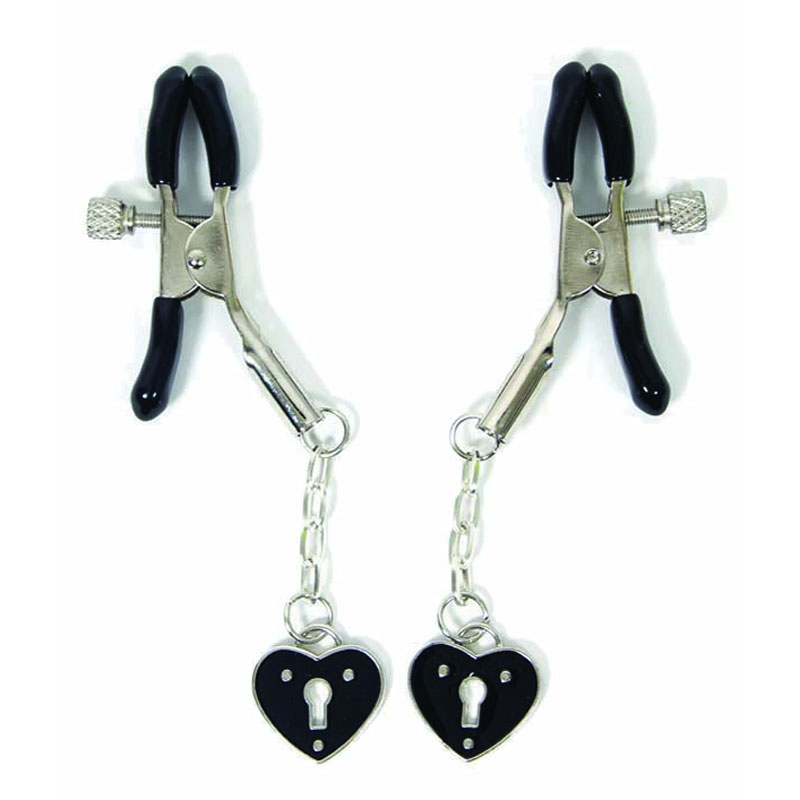 Sexy AF Clamp Couture Hearts - Black