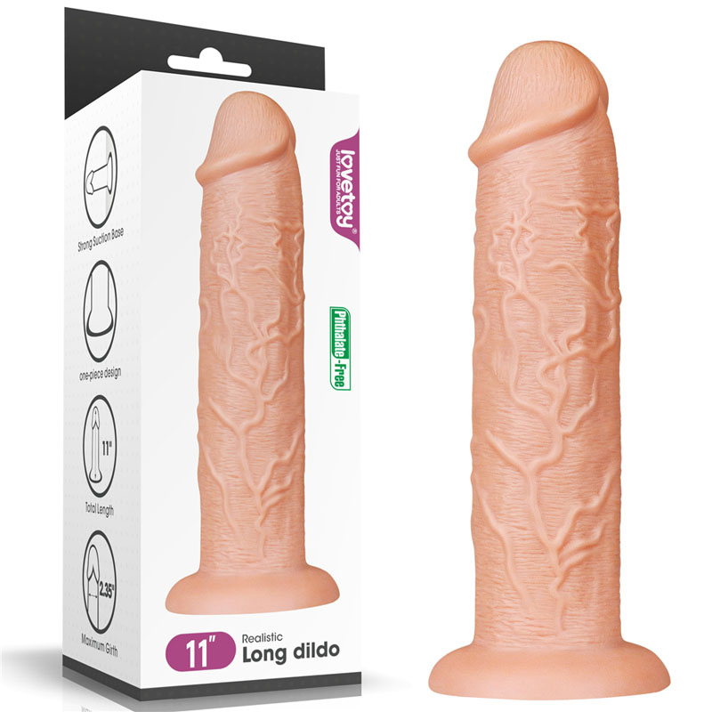 King Sized 11'' Realistic Dildo