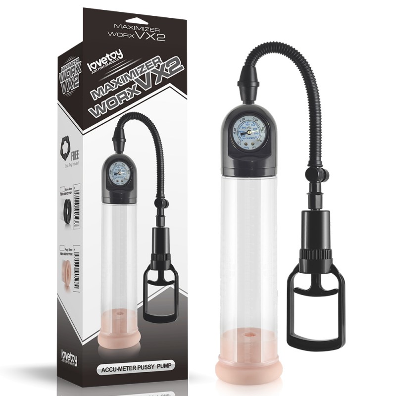 Maximizer Worx VX2 Accu-Meter Pussy Pump